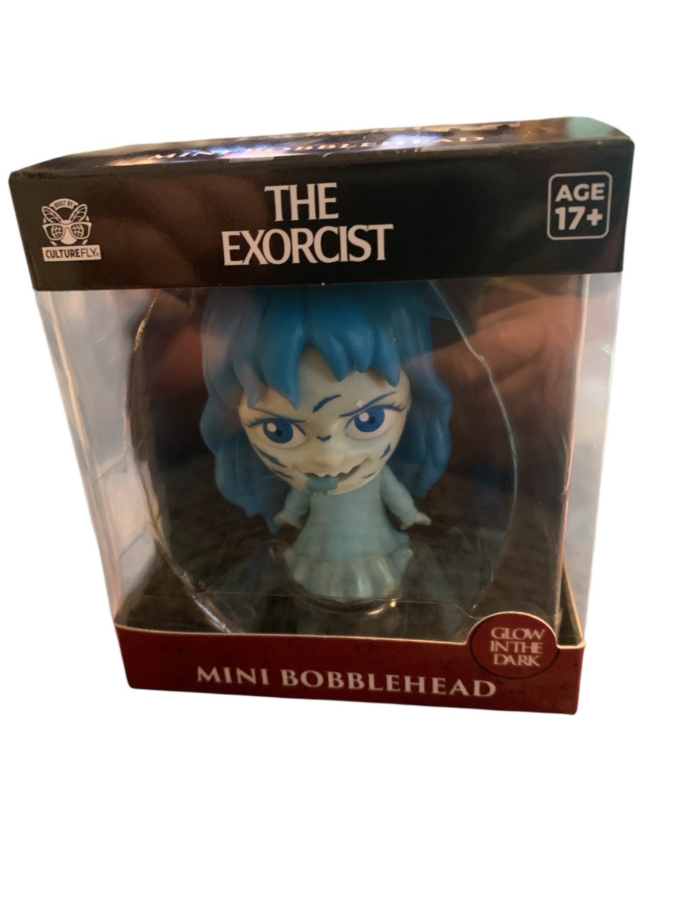 Culturefly (2024) THE EXORCIST Mini Glow in the Dark 3" Bobblehead